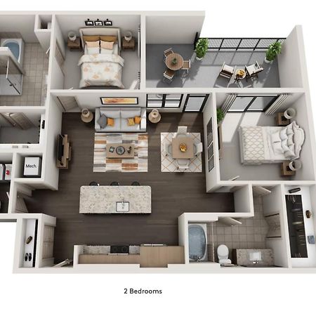 Renu At Downtown Houston Apartment Exterior photo